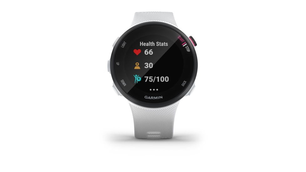 Garmin Forerunner 45S Watch, White, 010-02156-00