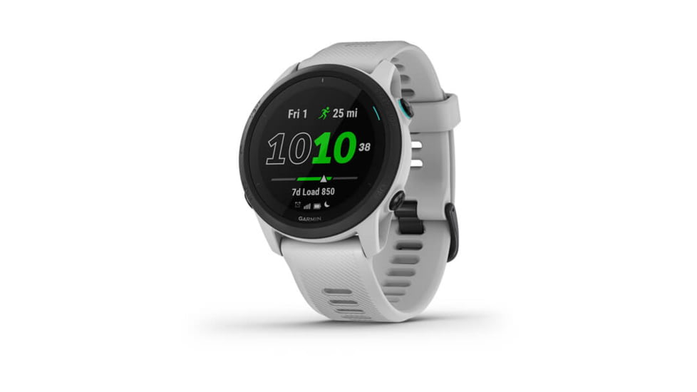 Garmin Forerunner 745 GPS Running Watch, Whitestone, 010-02445-03