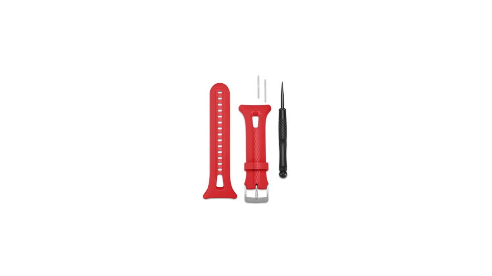 Garmin Forerunner Replacement 10/15 Wrist Band, Red, Large 010-11251-49
