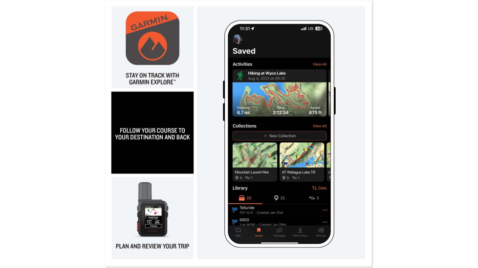 Garmin inReach Mini 3 Hand-Held Satellite Communicator