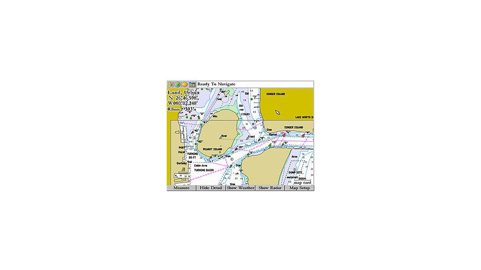 Garmin GPSMAP 3005C w/Ext GPS sensor, worldwide basemap, compatible with BlueChart 010-00402-00