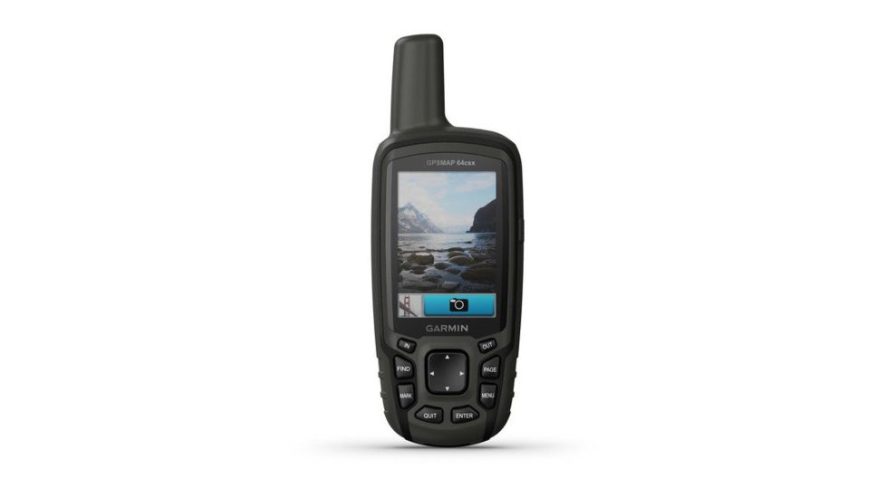 Garmin GPSMAP 64csx Handheld GPS with Navigation Sensors and Camera, Black 010-02258-20