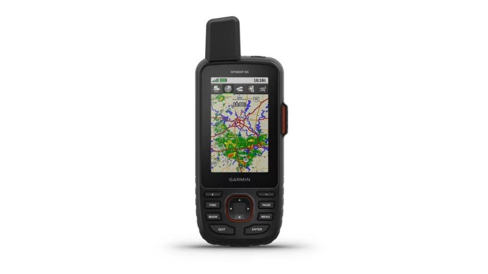 Garmin GPSMAP 66i GPS Handheld and Satellite Communicator, Black, 010-02088-01