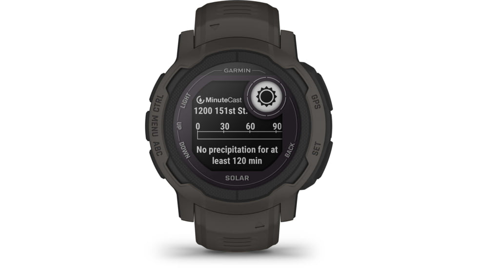 Garmin Instinct 2 Solar Watches, Graphite, 010-02627-10