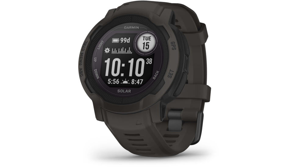 Garmin Instinct 2 Solar Watches, Graphite, 010-02627-10