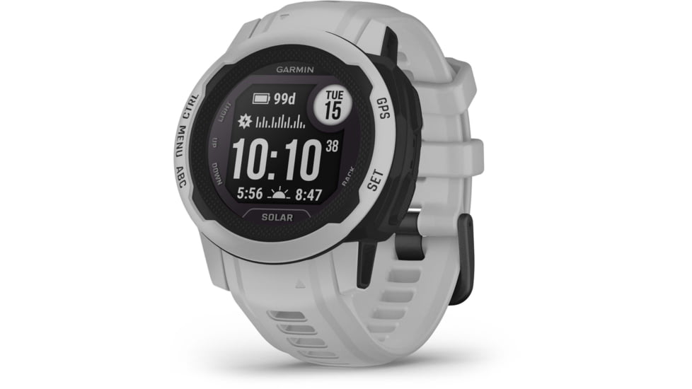 Garmin Instinct 2S Solar Watches, Mist Gray, 010-02564-11