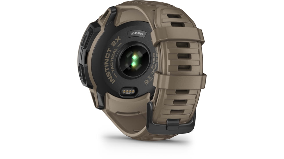 Garmin Instinct 2X Solar Tactical Edition Watch, Coyote Tan, 010-02805-12