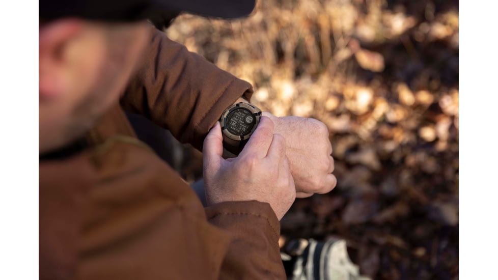 Garmin Instinct 2X Solar Tactical Edition Watch, Coyote Tan, 010-02805-12