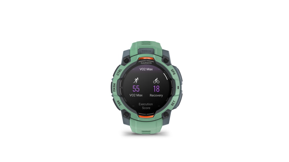 Garmin Instinct 3 Amoled GPS Watch, 45mm dia, Neotropic, 010-02936-01