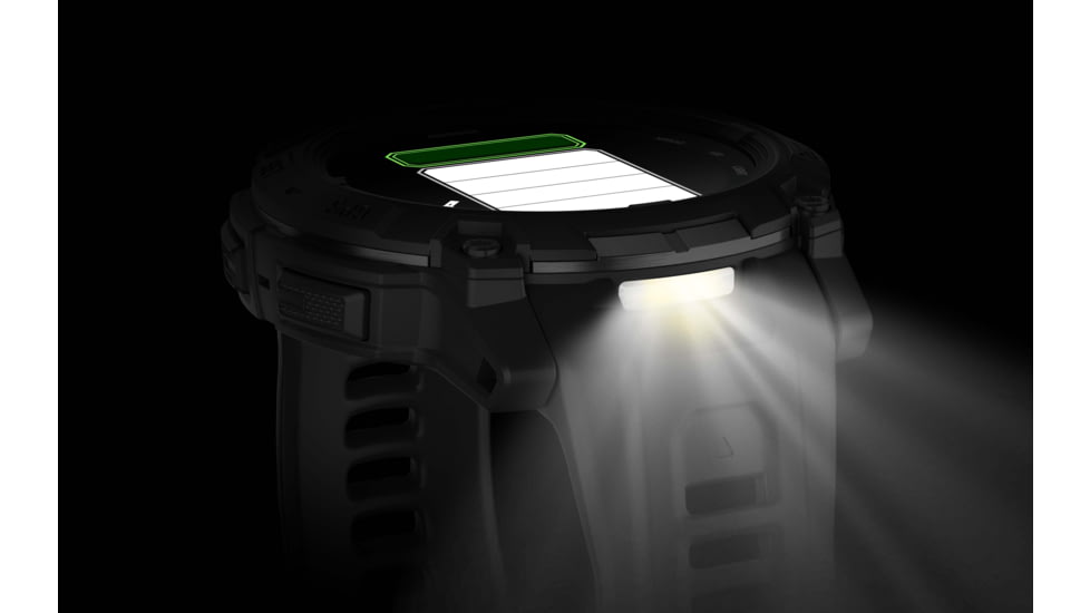 Garmin Instinct 3 Amoled Tactical Watch, Black, 50mm, Polymer/Aluminum, Black, Silicone, 010-03020-50