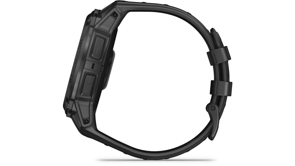 Garmin Instinct 3 Solar Tactical Watch, Black, 50mm, Polymer/Aluminum, Black, Silicone, 010-02935-50