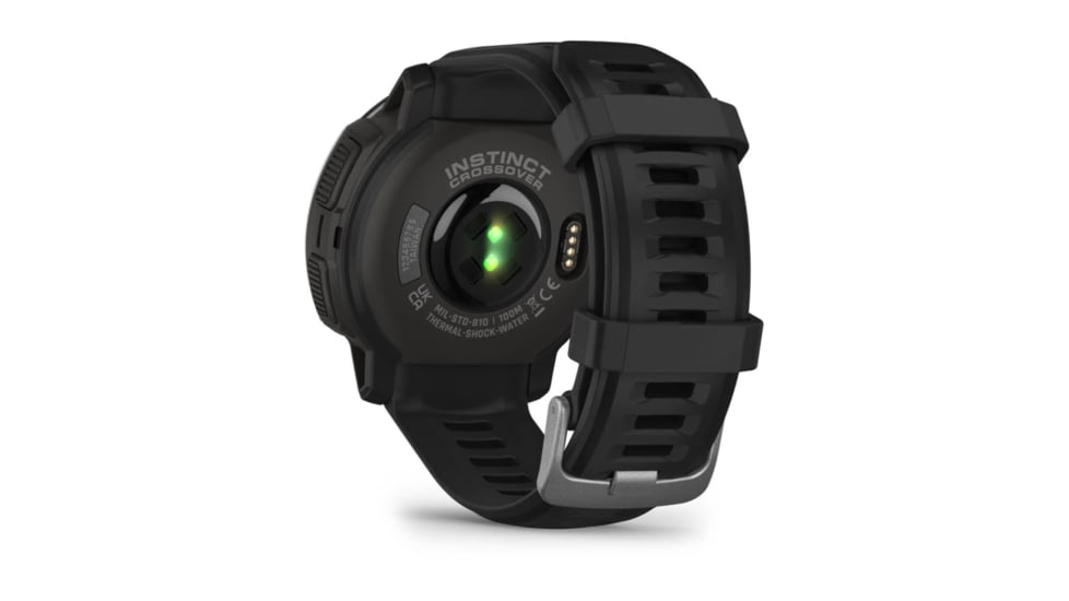 Garmin Instinct Crossover Watch, Standart Edition, 45mm, Black, 010-02730-13