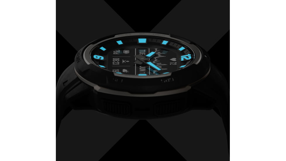 Garmin Instinct Crossover Watch, Standart Edition, 45mm, Black, 010-02730-13