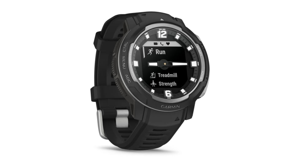 Garmin Instinct Crossover Watch, Standart Edition, 45mm, Black, 010-02730-13