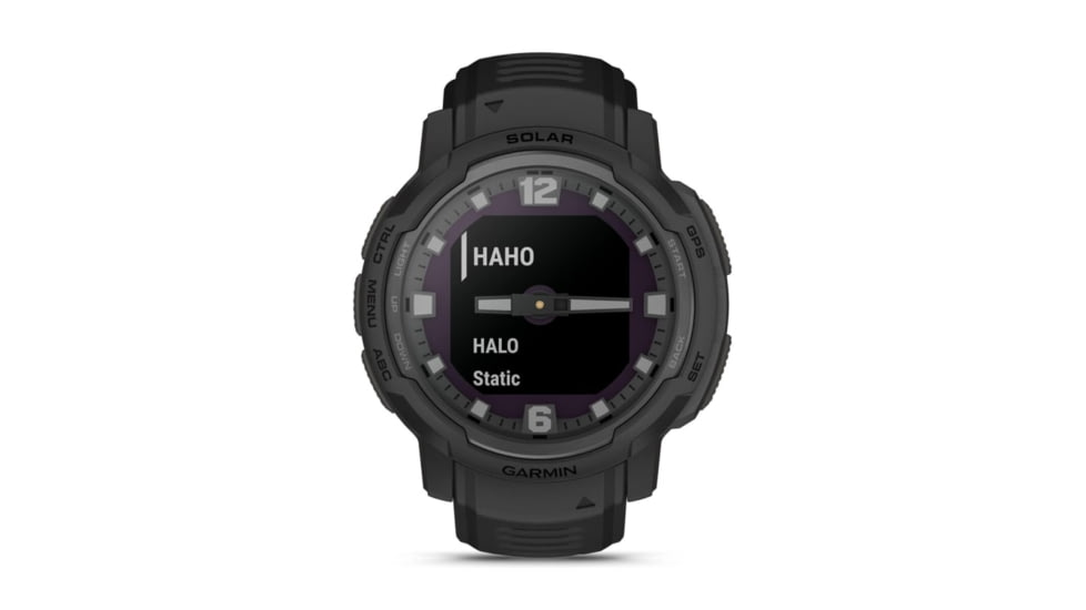 Garmin Instinct Crossover Watch, Tactical Edition, Solar, 45mm, Black, 010-02730-10