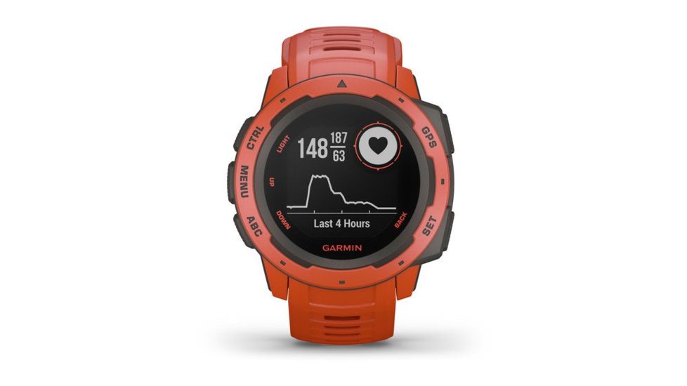 Garmin Instinct, GPS Watch, WW, Flame Red 010-02064-02