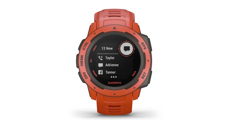 Garmin Instinct, GPS Watch, WW, Flame Red 010-02064-02