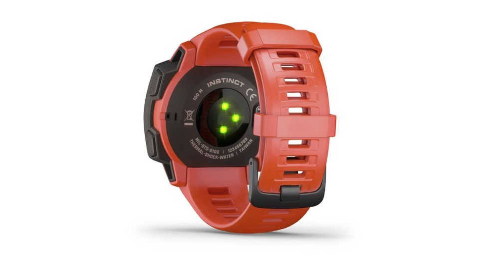 Garmin Instinct, GPS Watch, WW, Flame Red 010-02064-02