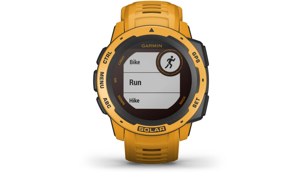 Garmin Instinct Solar Watch, Sunburst, 010-02293-19