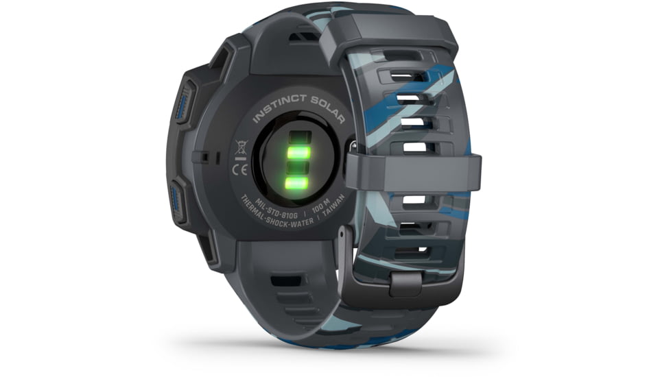Garmin Instinct Solar Watch - Surf Edition, Pipeline, 010-02293-17