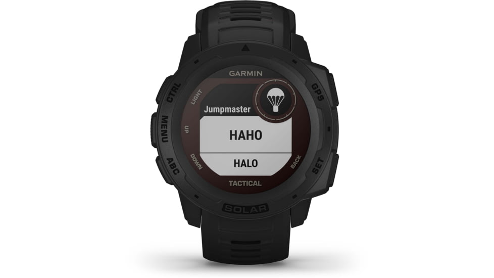 Garmin Instinct Solar Watch - Tactical Edition, Black, 010-02293-13