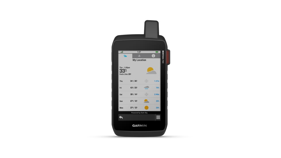 Garmin Montana 700 Rugged GPS Touchscreen Navigator, 010-02133-00