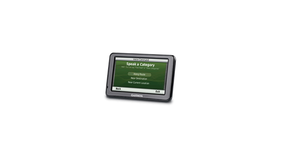 Opplanet Garmin nuvi 2495LMT Angle Image of Voice Command