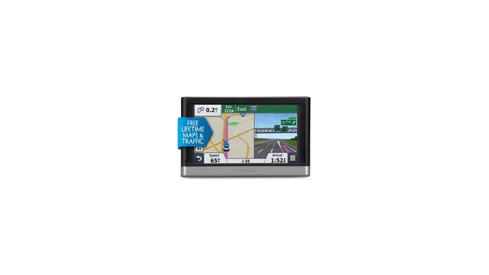 Garmin Nuvi GPS 2497  w/ Lifetime Maps and Traffic 010-01124-30