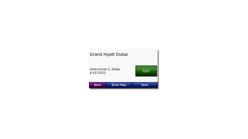 Garmin On the Road Maps GPS City Navigator® Middle East NT