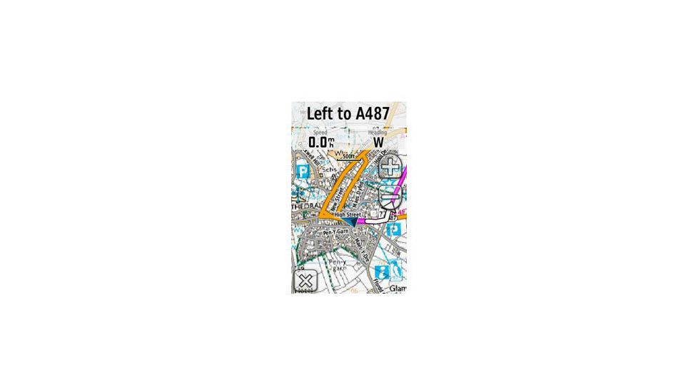 Garmin On the Trail Maps GPS GB Discoverer-Glyndwr's Way 010-C0976-00