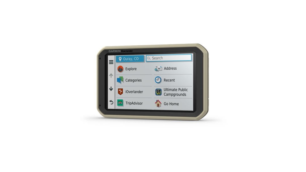 Garmin Overlander GPS Navigator, Black, 010-02195-00
