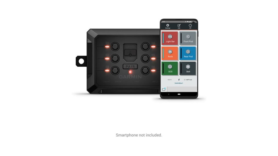 Garmin PowerSwitch Wireless Control Box, Black, 010-02466-00