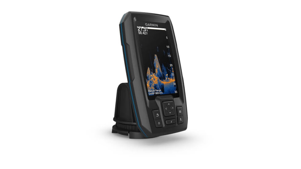 Garmin Striker Vivid 4cv Fishfinder w/GT20-TM Transducer, Black, 010-02550-00
