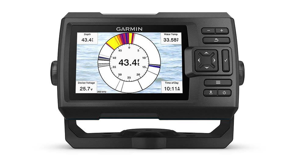 Garmin STRIKER Vivid 5cv Ice Fishing Bundle, Black, 010-02551-04