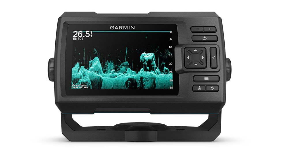 Garmin STRIKER Vivid 5cv Ice Fishing Bundle, Black, 010-02551-04