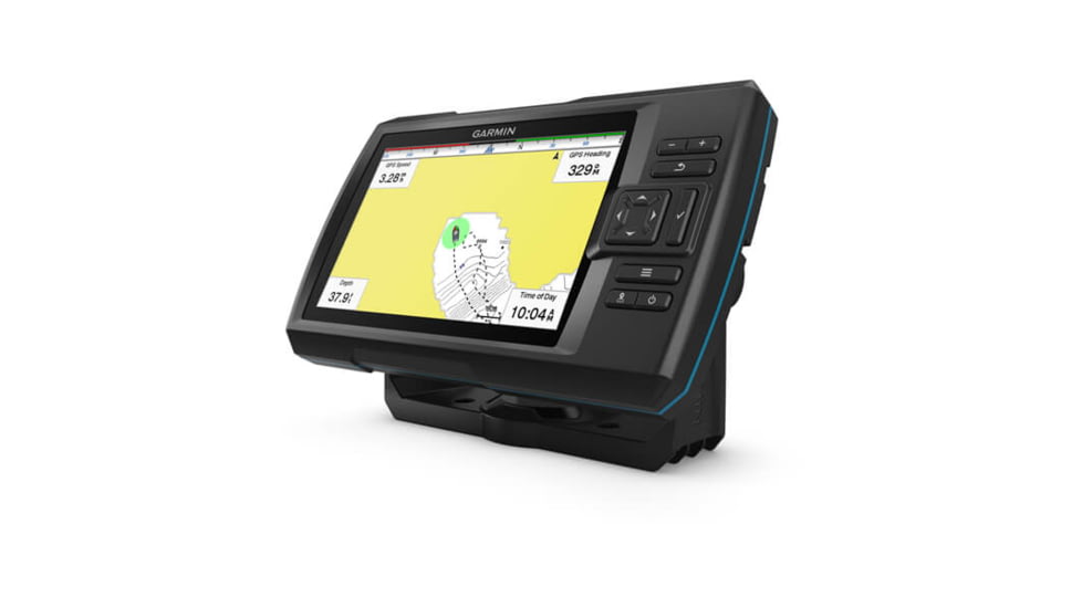 Garmin Striker Vivid 7cv Fishfinder w/GT20-TM Transducer, Black, 010-02552-00