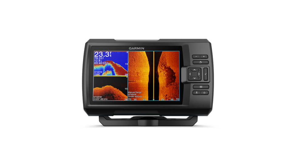 Garmin Striker Vivid 7sv Fishfinder w/GT52HW-TM Transducer, Black, 010-02553-00