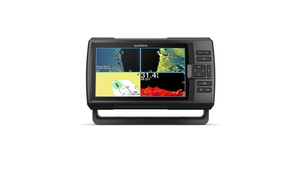 Garmin Striker Vivid 9sv Fishfinder w/GT52HW-TM Transducer, Black, 010-02554-00