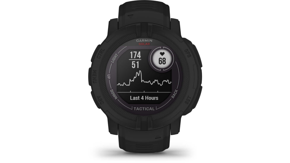 Garmin Tactical Edition Instinct 2 Solar Watches, Black, 010-02627-13