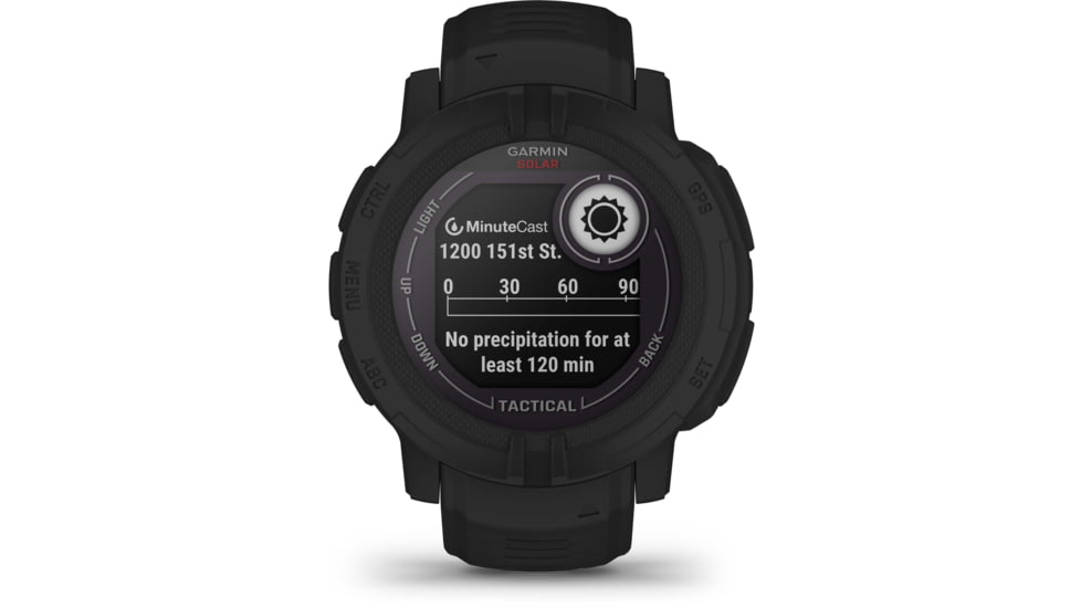 Garmin Tactical Edition Instinct 2 Solar Watches, Black, 010-02627-13