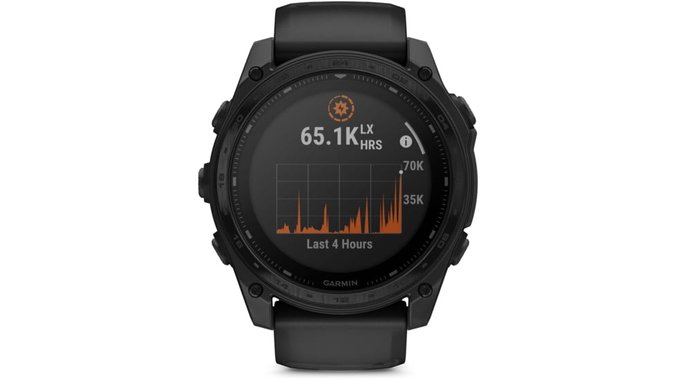 Garmin Tactix 8 Premium Tactical GPS Watch - Solar, 51mm, Black, 010-03407-00
