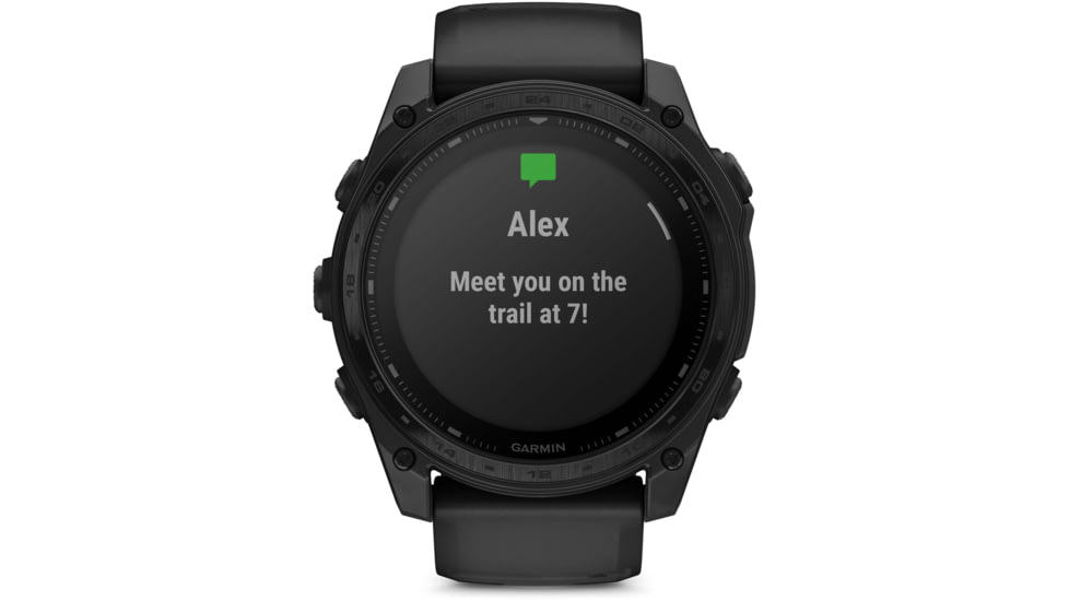 Garmin Tactix 8 Premium Tactical GPS Watch - Solar Elite, 51mm, Black, 010-03407-10