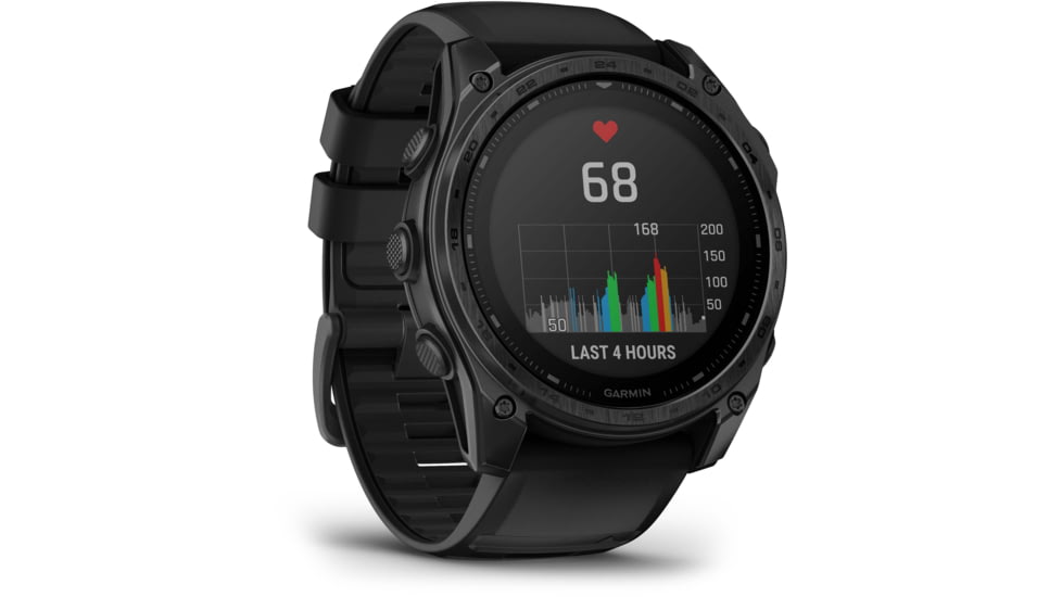 Garmin Tactix 8 Premium Tactical GPS Watch - Solar Elite, 51mm, Black, 010-03407-10