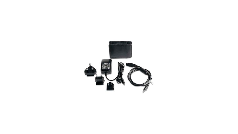 Garmin Travel Pack (3.5'' carrying case, AC adapter cable with international adapters (North America, Europe and UK), USB cable 010-11230-01 w/ Free S&amp;H