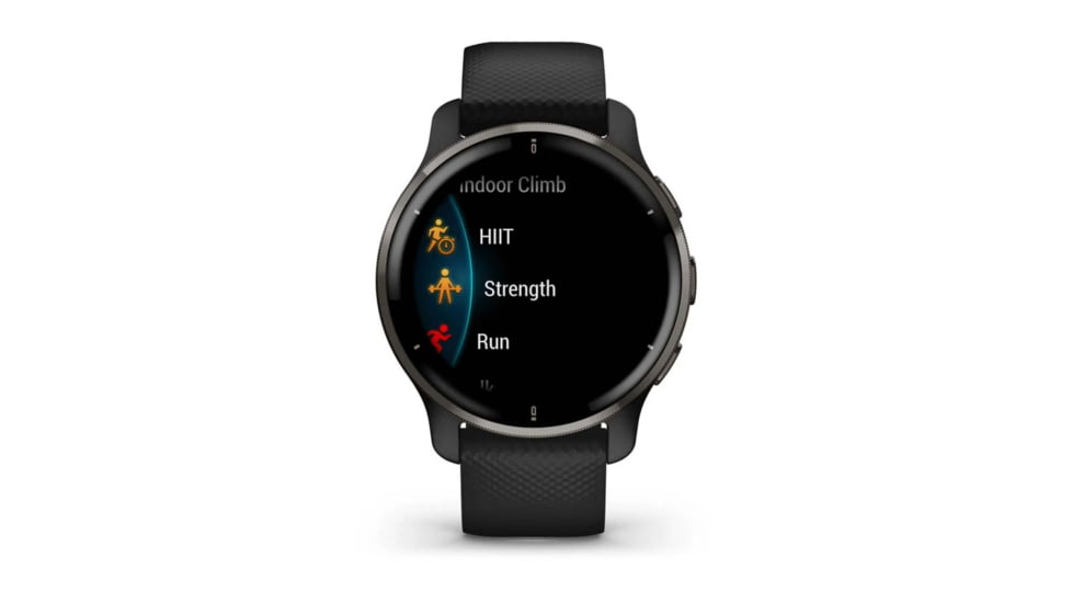 Garmin Venu 2 Plus Smartwatch, Black/Slate, 43mm, 010-02496-01