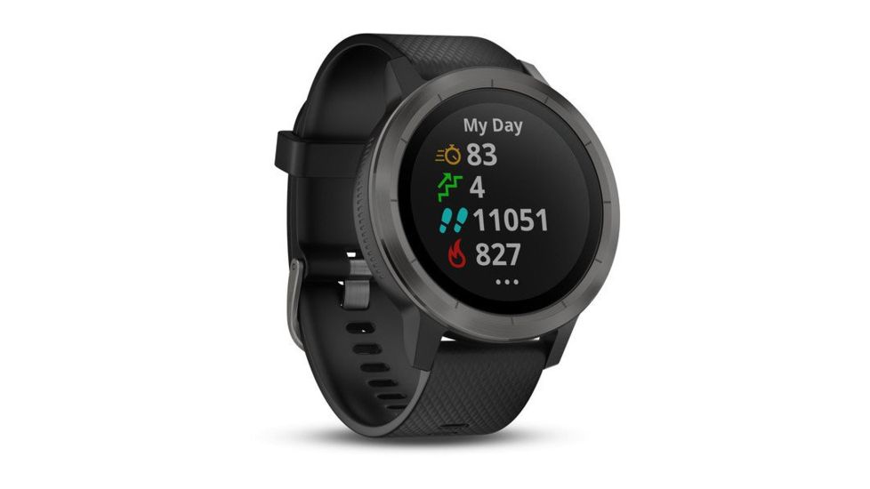 Garmin Vivoactive 3, English Only, Silicone, Black/Black/Slate 010-01769-11