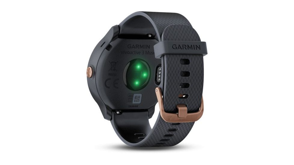 Garmin Vivoactive 3 Music, NA, GPS, Wi-Fi, Granite Blue/Rose Gold 010-01985-31