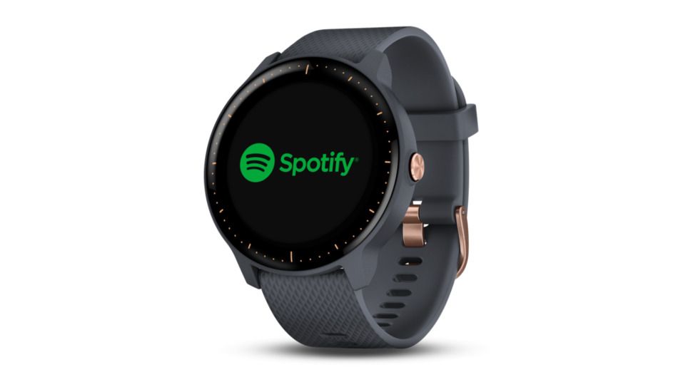 Garmin Vivoactive 3 Music, NA, GPS, Wi-Fi, Granite Blue/Rose Gold 010-01985-31