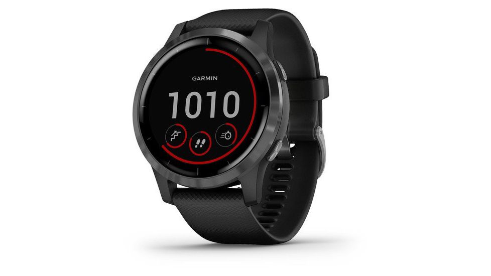 Garmin Vivoactive 4 GPS Smartwatch, Black/Slate, 010-02174-11