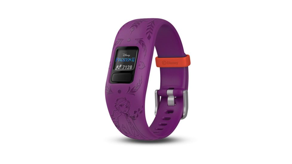 Garmin Vivofit jr. 2, Kid's Activity Tracker, Disney Frozen 2 - Anna, Purple 010-01909-39